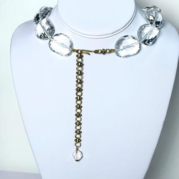 Heidi Daus “Sweet Lovers” bronze tone necklace NWOT - Picture 3 of 4